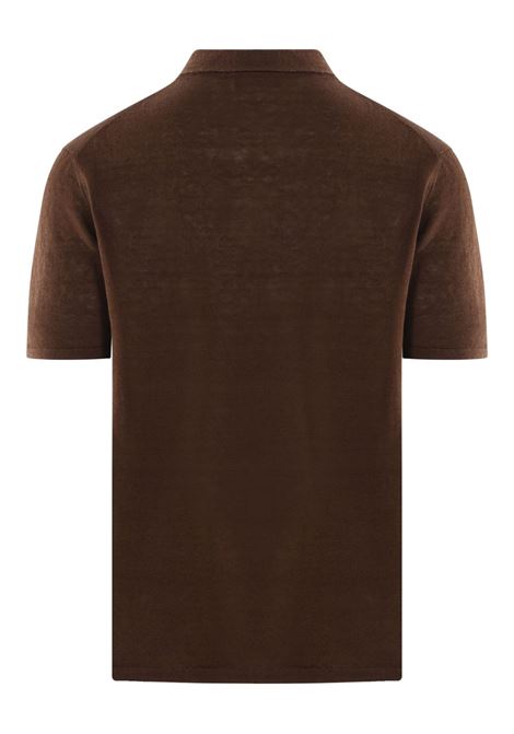 polo mc uomo marrone ROBERTO COLLINA | RB20024RB2008